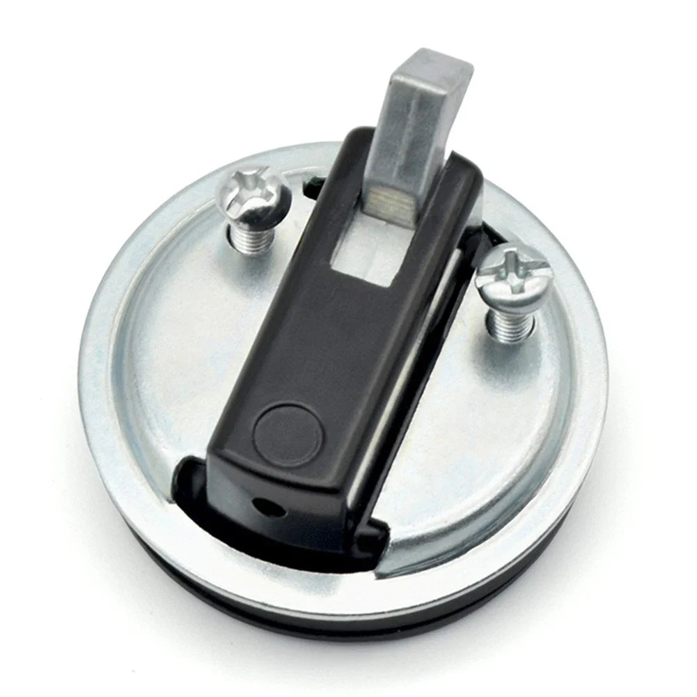 Flush Pull Marine Hatch Locking Slam Latch for Boat Use Black