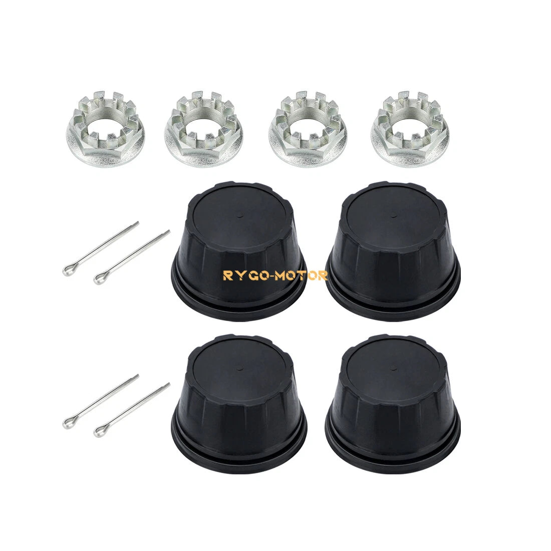 4x Wheel Center Cap Nut for Honda Rancher Foreman Rubicon
