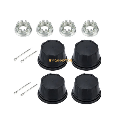4x Wheel Center Cap Nut for Honda Rancher Foreman Rubicon