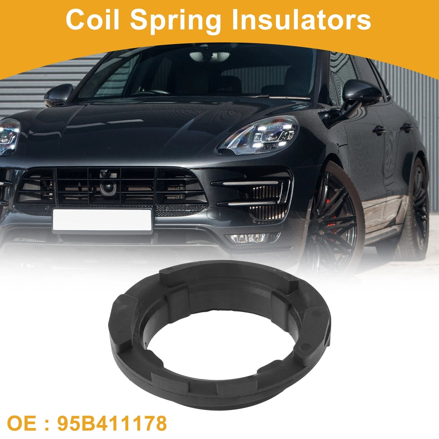 Upper Coil Spring Insulators for Porsche Macan (2015-2024)