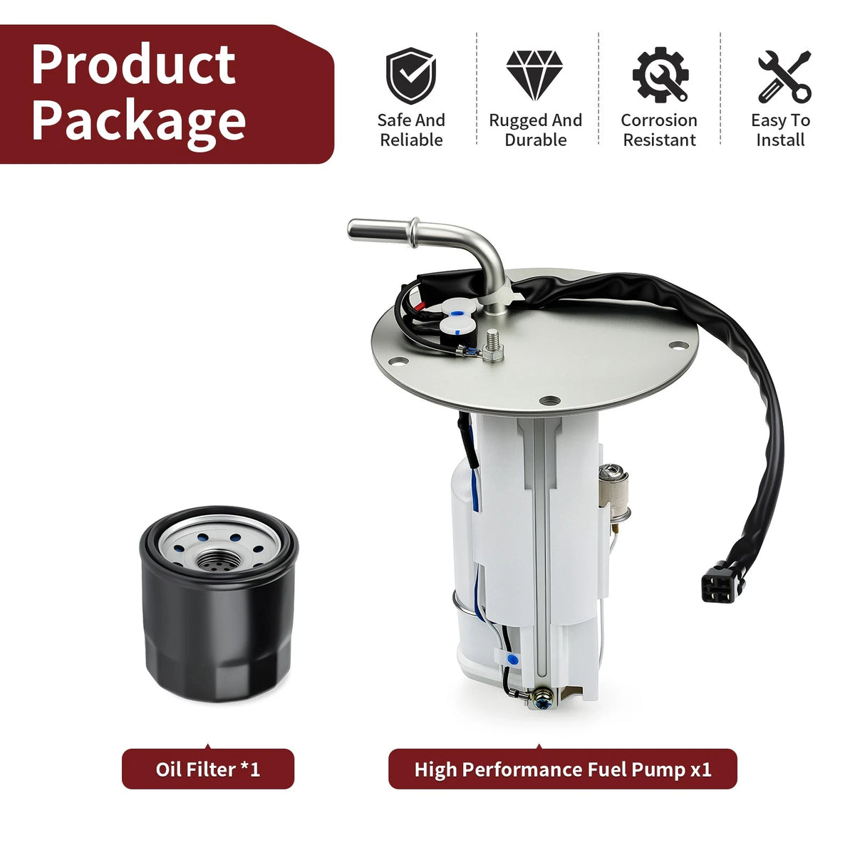 Fuel Pump for Kawasaki Vulcan 900 Custom Classic LT (2006–2024)