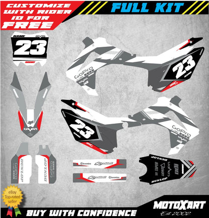 Graphic Kit for Honda CRF 250 (2014-2017) - SHADES Style Stickers