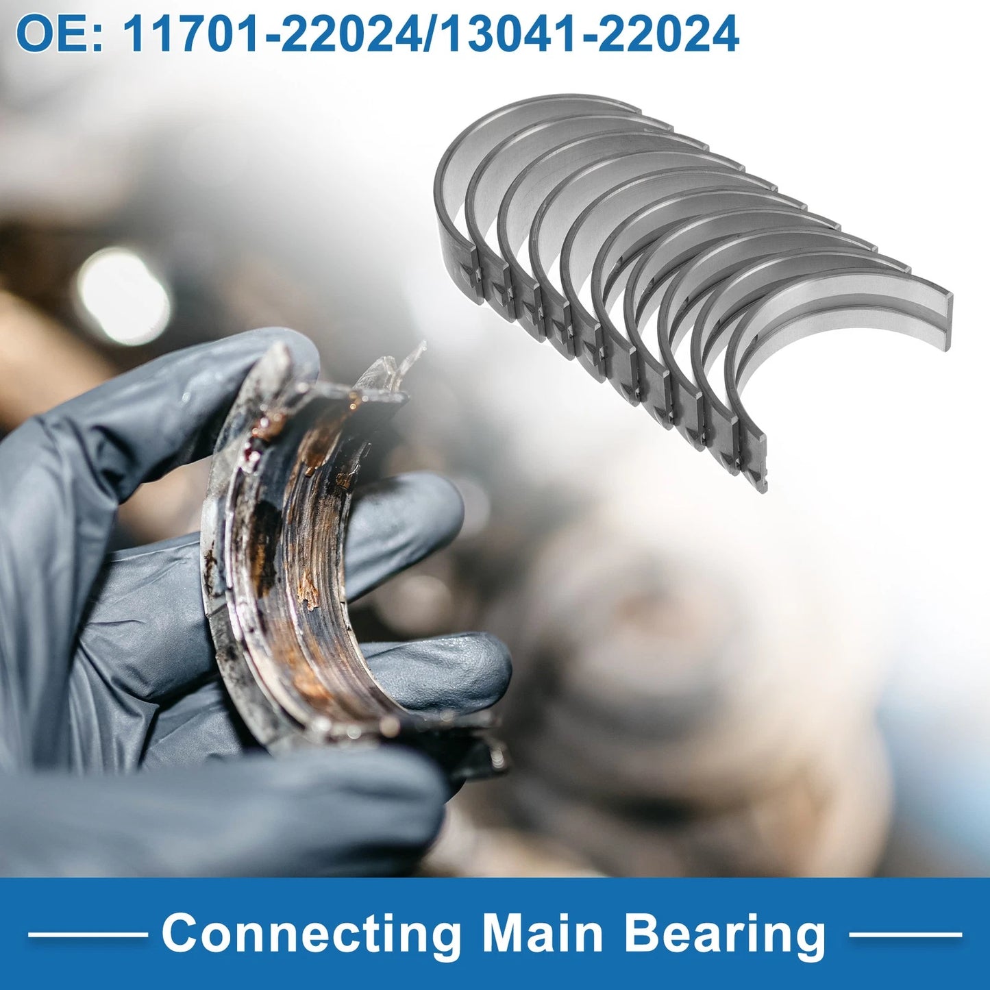 Main Bearing Set for Toyota Corolla (1998–2008)
