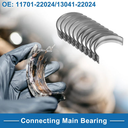 Main Bearing Set for Toyota Corolla (1998–2008)