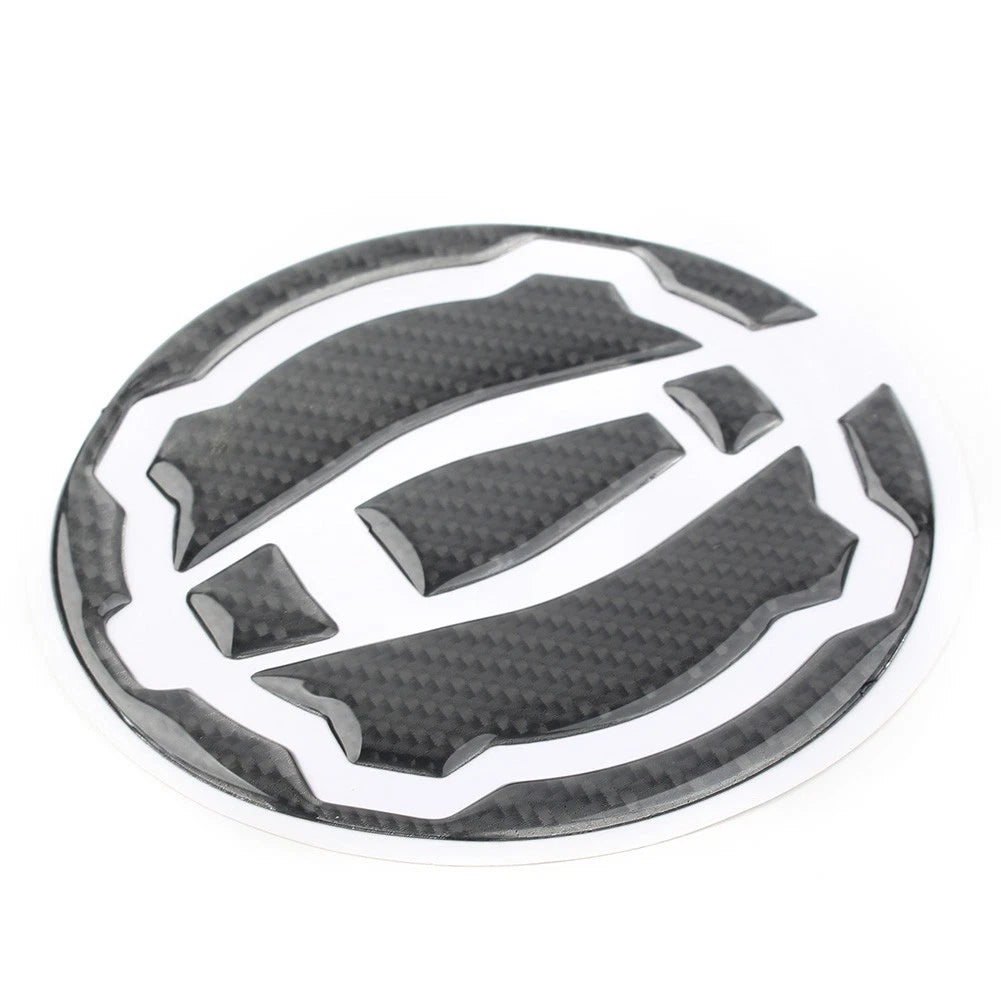 Carbon Fiber Oil Tank Gas Cap Pad Decal for NINJA 650 Z650 Z900 (2017-2020)