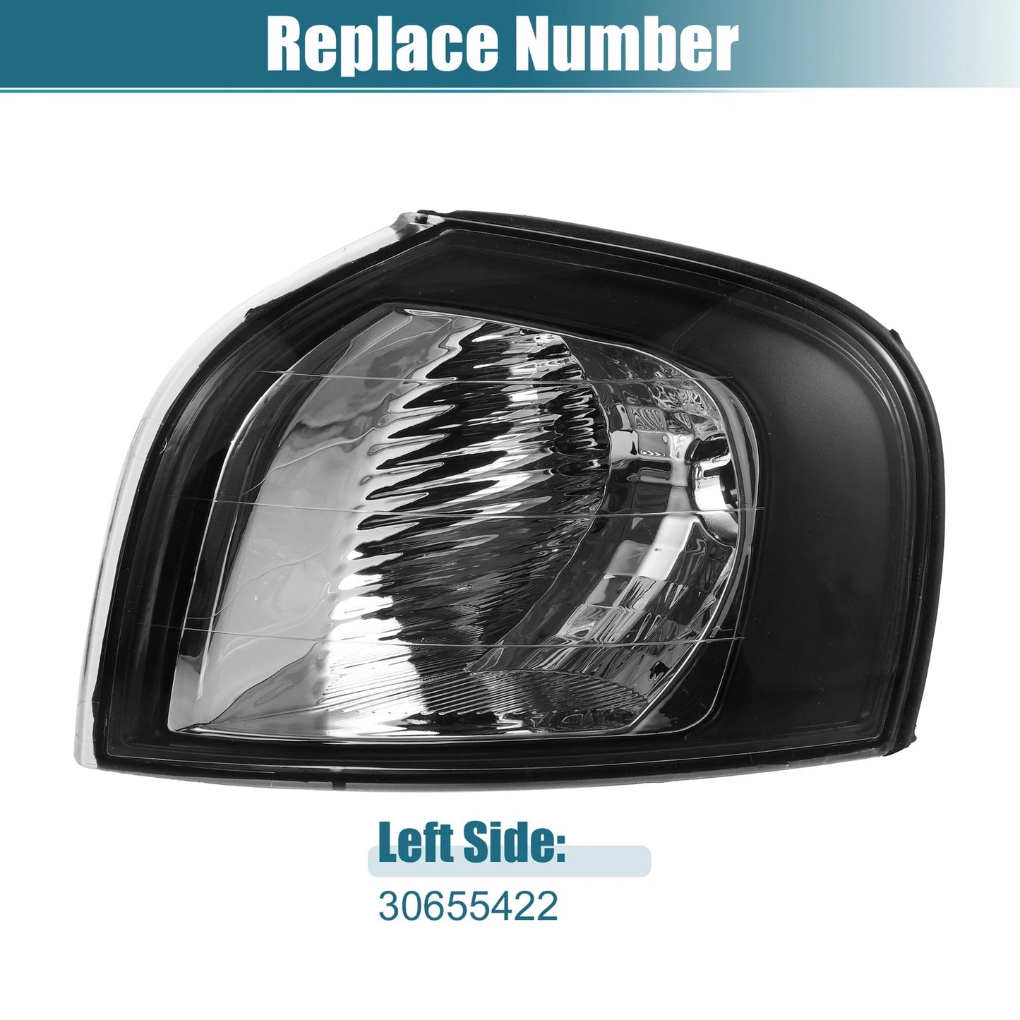 Front Left Turn Signal Light Lamp for Volvo S80 (1999-2006)
