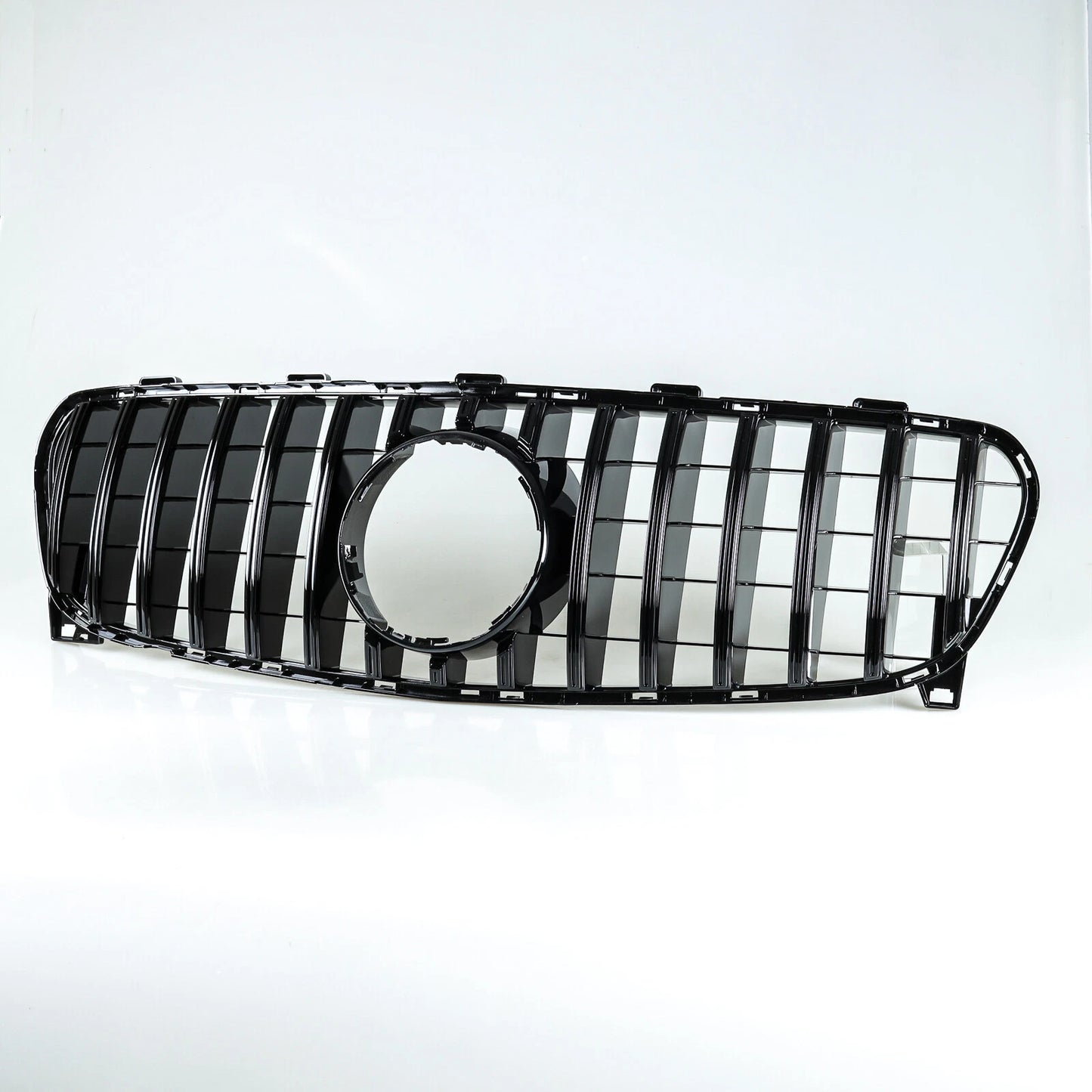 Black GT Look Front Grille for Mercedes Benz GLA-Class X156 (2017-2020)