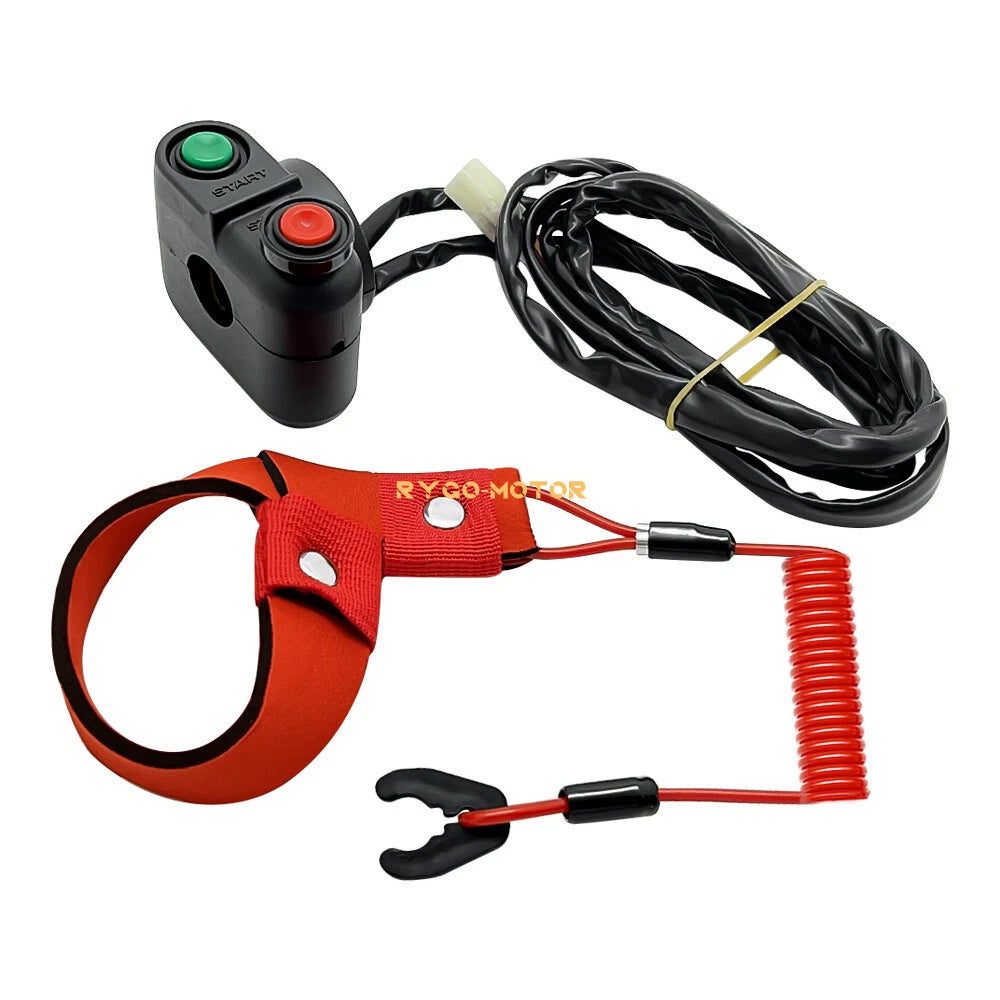 Start Stop Kill Switch for Kawasaki Jet Ski 750 SS JH750 (1992–1997)