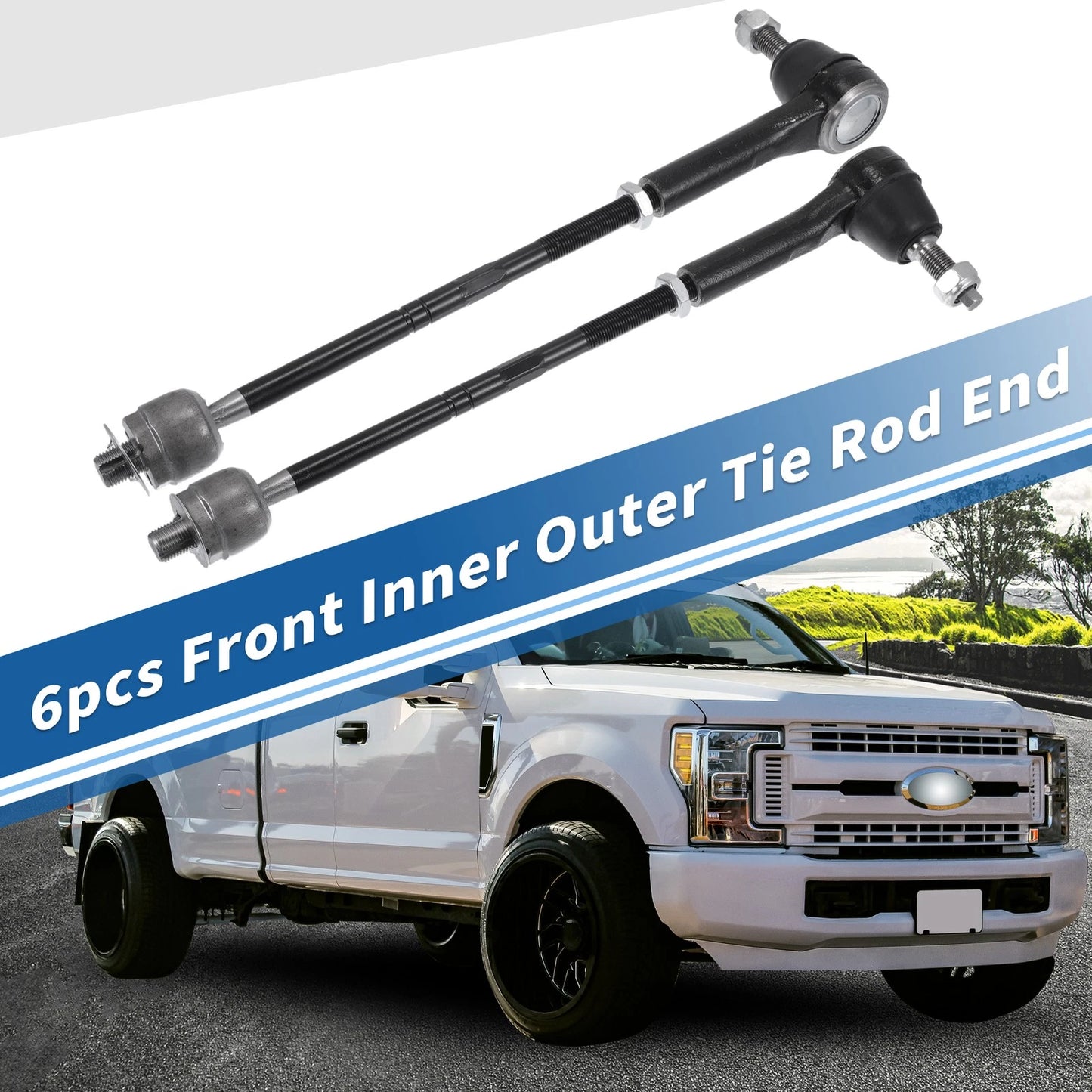 Front Outer Tie Rod Ends for Ford Explorer (2006-2010)