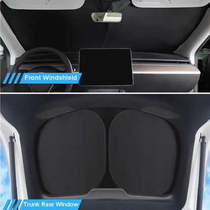 Roof Window Sleep Privacy Camping Blind Sun Shade Cover for Tesla Model X