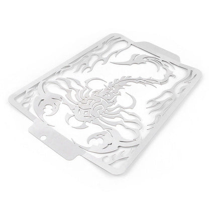 Skull Flames Radiator Grille Cover for Suzuki Boulevard M109R (2006-2025)