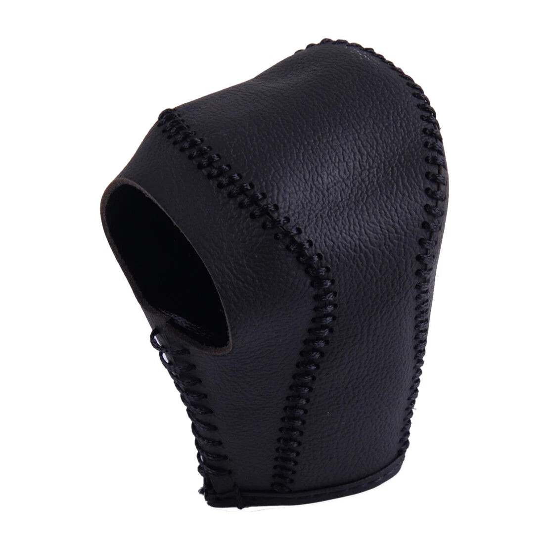 Black PU Leather Gear Shift Knob Cover for Honda CR-V (2015-2016)