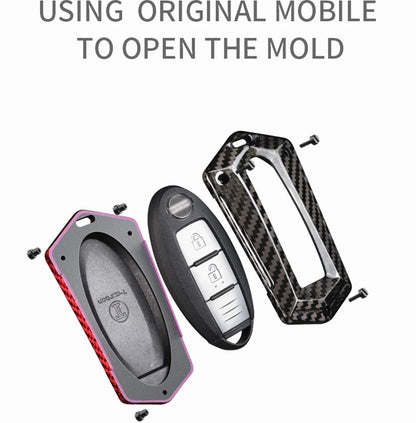 Smart Key Case Cover for Nissan Infiniti GTR 370Z Q50 (2009-2023)