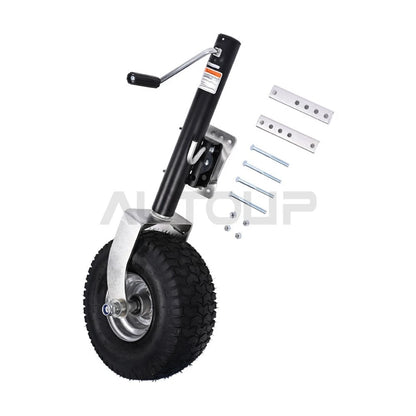 Beach Boat Trailer Jack 13.38in Jack Wheel 2000lb Heavy-Duty 11in