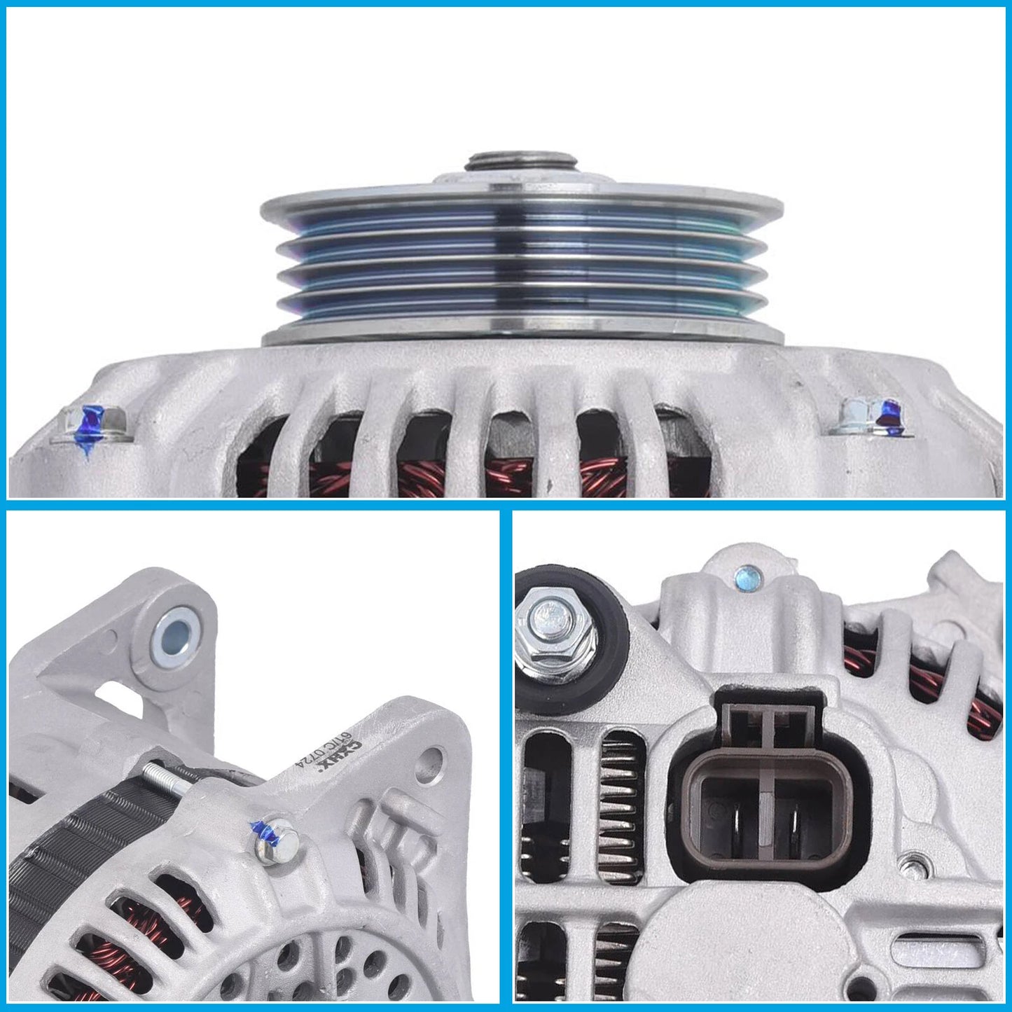 Alternator for Mitsubishi Lancer CB 1.6L Petrol (1990-1992)