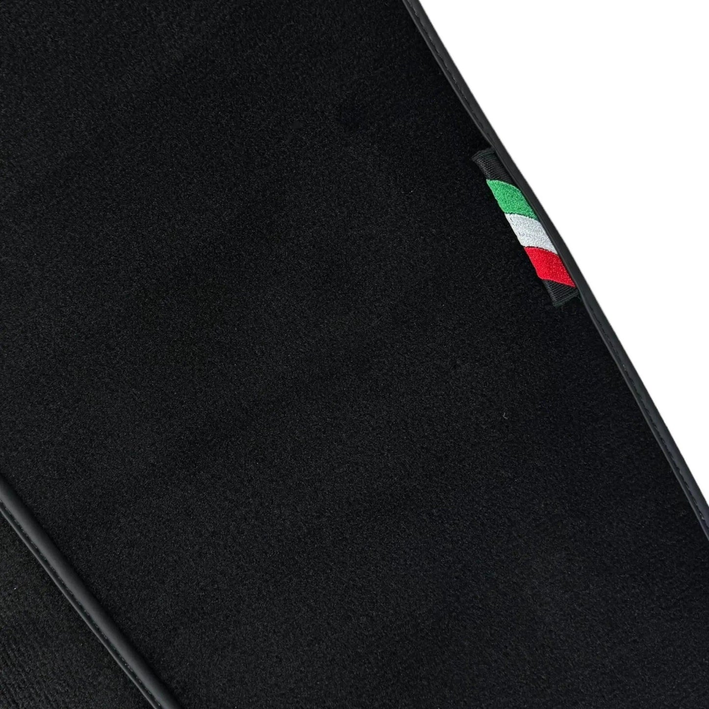 AutoWin Black Floor Mats for Ferrari FF (2011-2016) Italian Edition