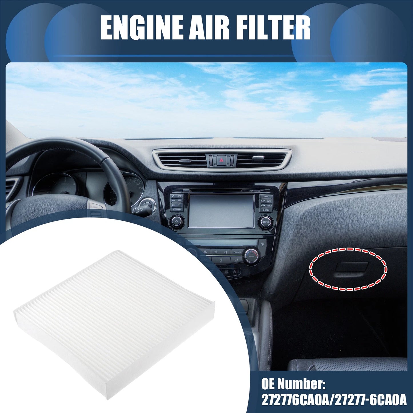 1 x Engine Air Filter for NISSAN ALTIMA (2019-2022)