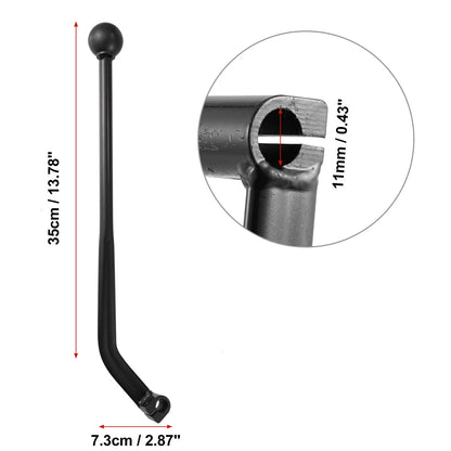 Hand Gear Lever 135 Degree for Taotao Sunl Coolster 50-250cc Black