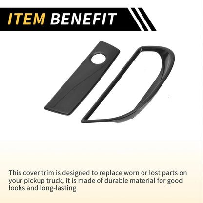 Glove Box Handle Switch Cover for Jeep Wrangler JK (2007-2017) Black