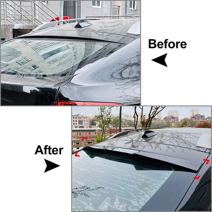 Carbon Fiber Rear Window Roof Spoiler for BMW X6 E71 E72 (2008-2014)