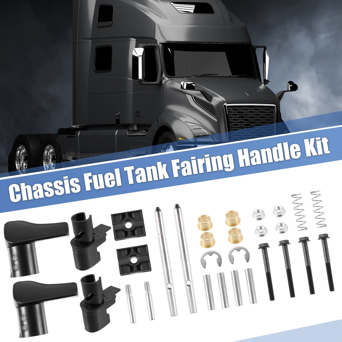 Fuel Tank Fairing Handle Kit for Volvo VN VNL (2004-2023)