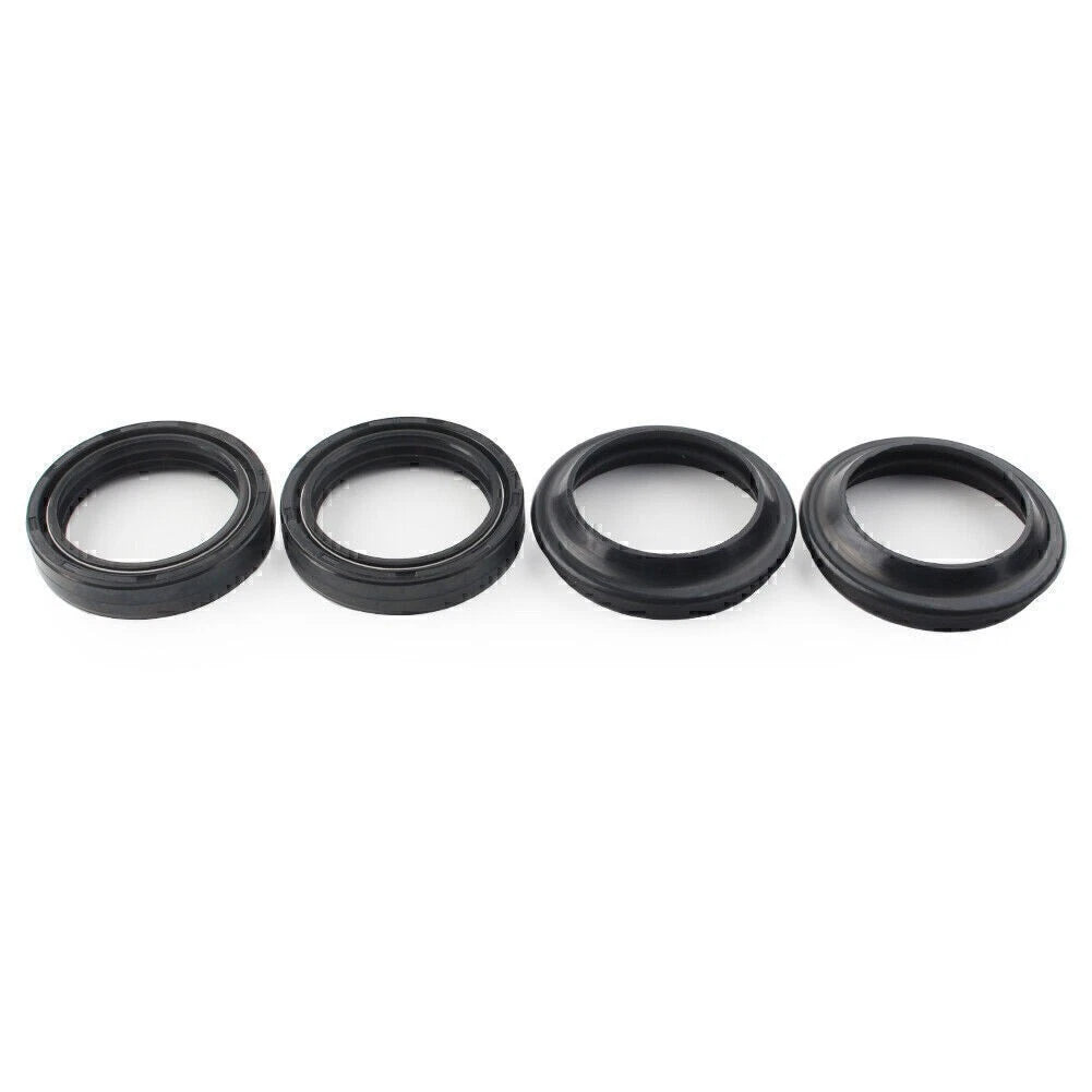 Front Fork Damper Shock Absorber 35X48MM Black Oil & Dust Seals for Car