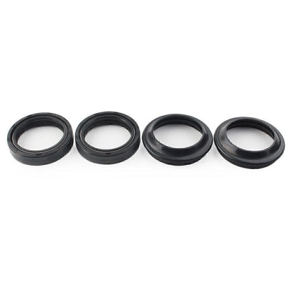 Front Fork Damper Shock Absorber 35X48MM Black Oil & Dust Seals for Car