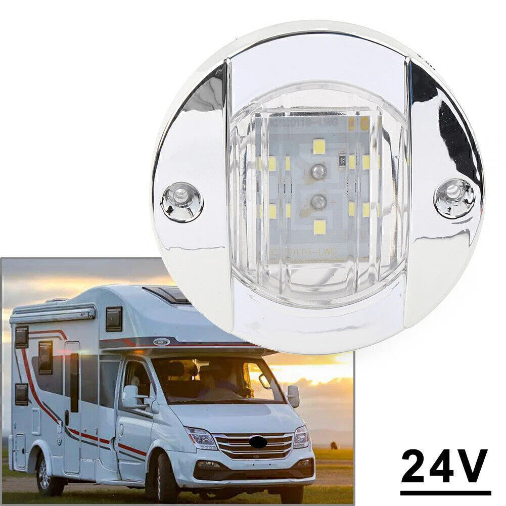 24V LED Side Marker Trailer Lights for Truck Trailer RV Boat