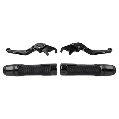 Folding Extendable Brake Clutch Levers & Handlebar Grips for BMW C650GT C600 (2012-2016)