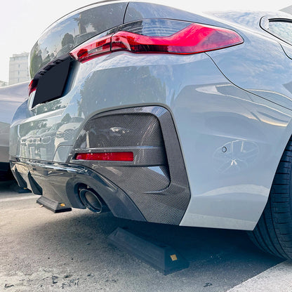 Rear Bumper Side Covers for BMW 4 Series i4 G26 M Sport (2020-2024)