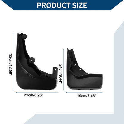 Mud Flaps Splash Guards for Mercedes-Benz E Class 2014-2015 (2 x)