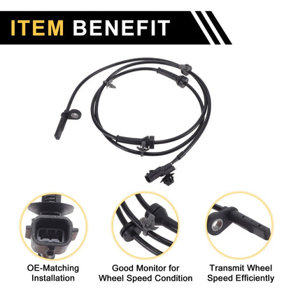 ABS Wheel Speed Sensor for Nissan Leaf (2011-2016) 1 Pc Front Left/Right