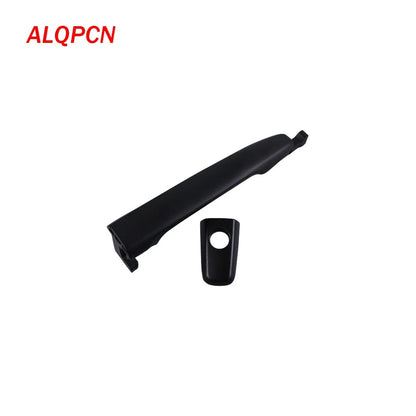 Black Front Left Exterior Door Handle for Mitsubishi Lancer (2008-2015)