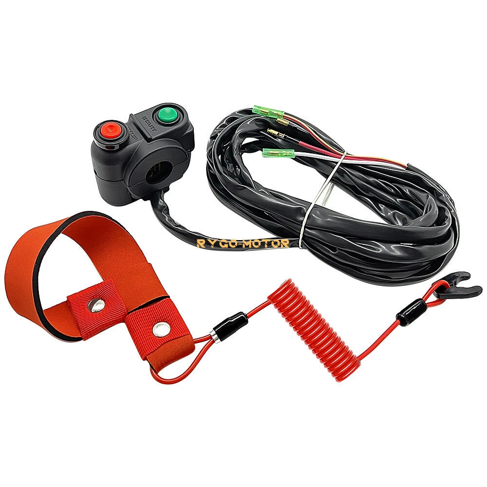 Start Stop Kill Switch for Kawasaki Jet Ski JF650 TS 650 (1989–1996)