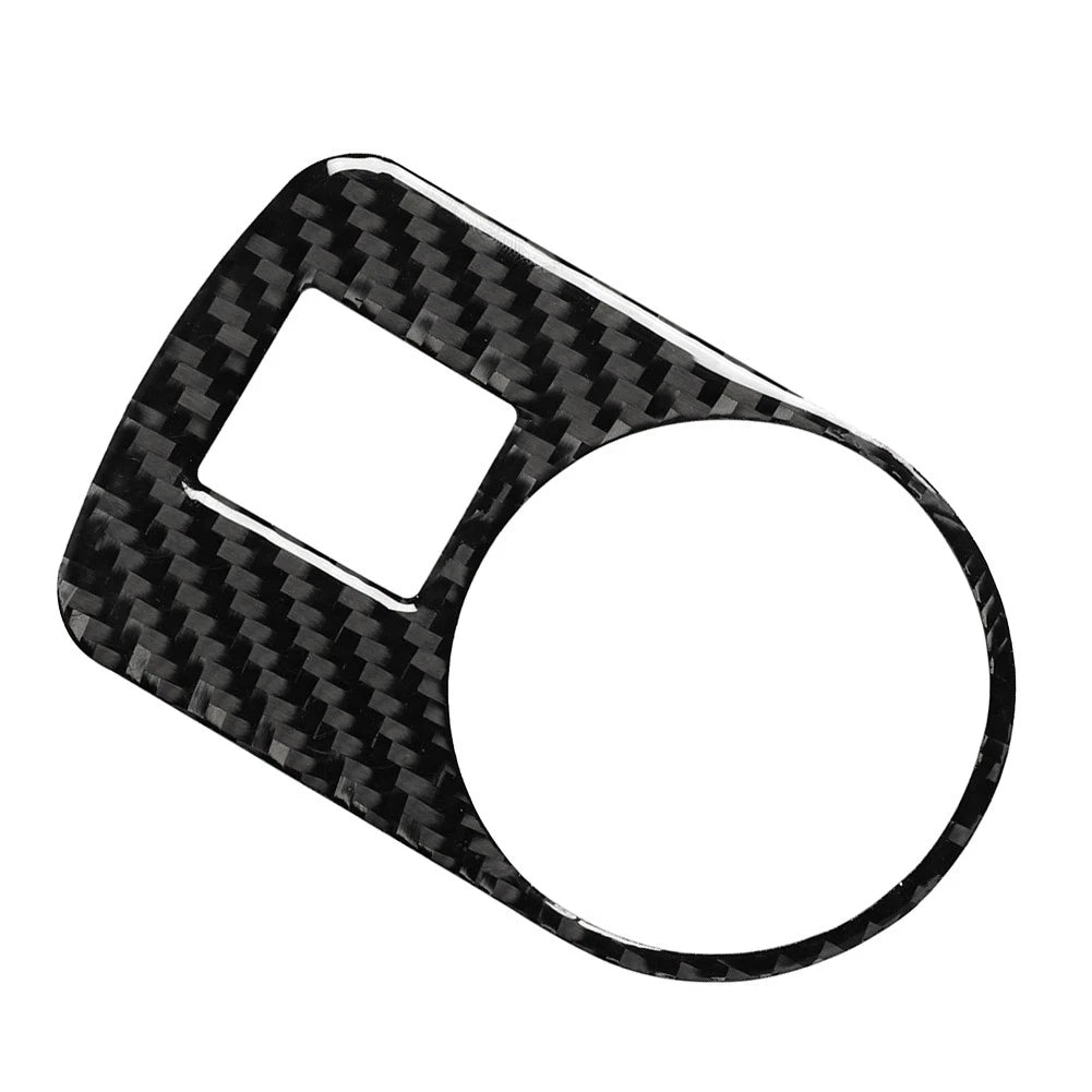 Headlight Switch Panel Cover Trim Carbon Black for Audi TT TTS TTRS (2008-14)