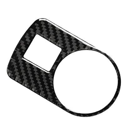 Headlight Switch Panel Cover Trim Carbon Black for Audi TT TTS TTRS (2008-14)