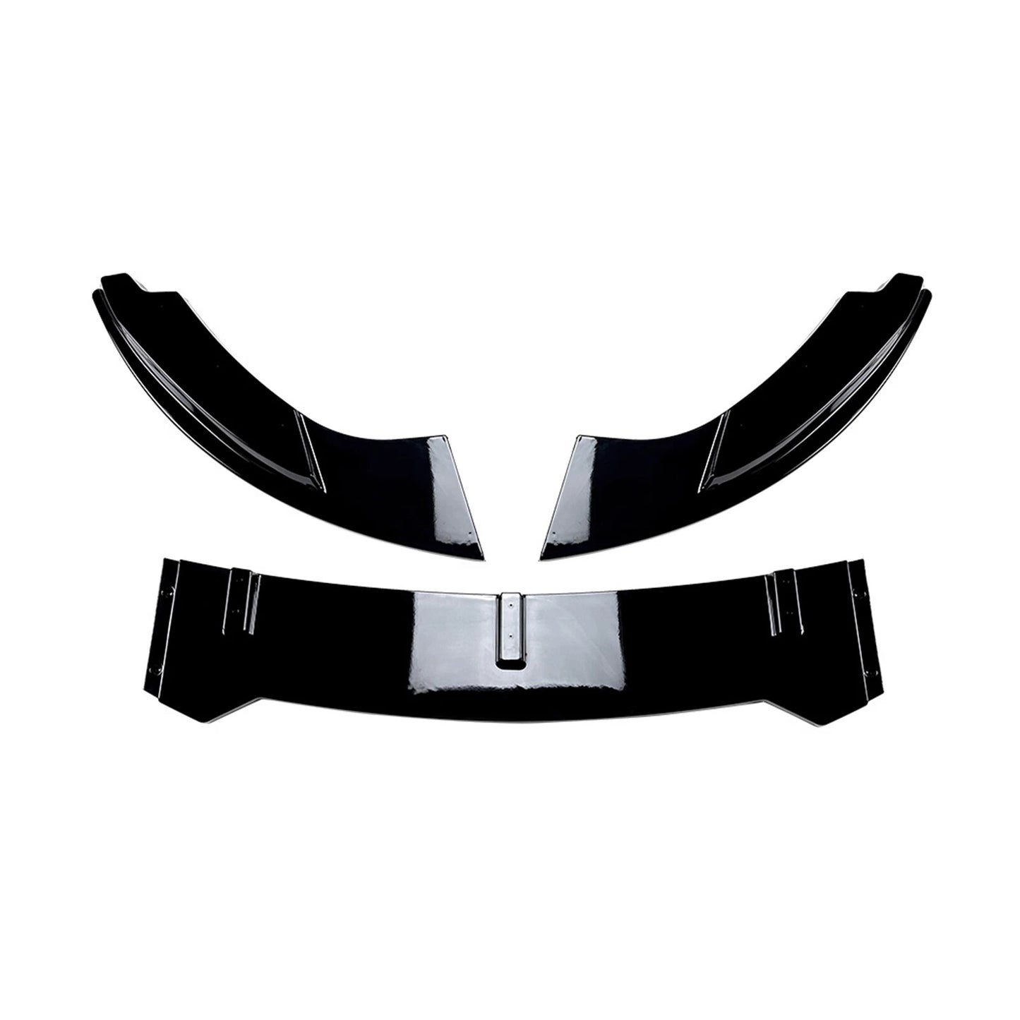 3pcs Front Bumper Spoiler Lip Splitter for VW Golf 5 GTI (2003-2009)