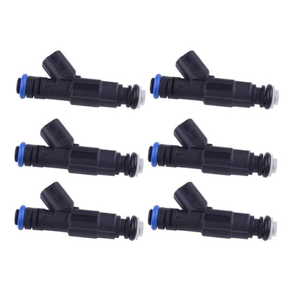 6 x Fuel Injectors for Jeep Grand Cherokee, Wrangler 4.0L (1999-2004)