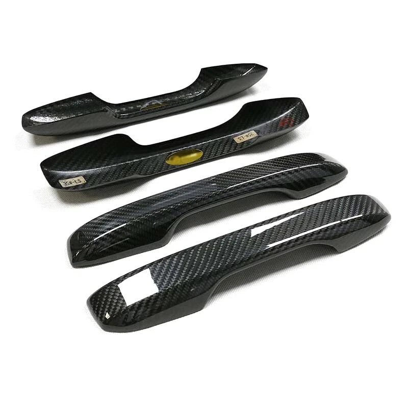 Real Carbon Fiber Exterior Door Handle Cover Trim fit For Honda Civic XI 2022+