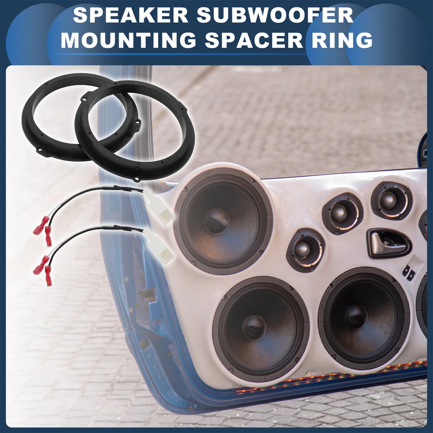 Tweeter Speaker Spacer Adapter for Ford Transit Custom (2014-2023)
