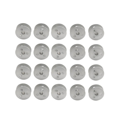 Large Aluminum Bobbins for CONSEW 255RB 289RB 389R & BROTHER LT2-B837 LT2-B838