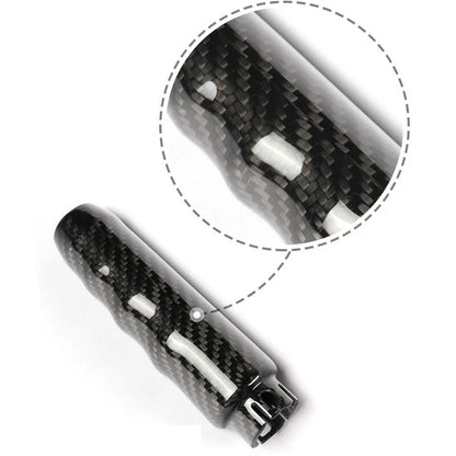 Real Carbon Fiber Park Brake Knob Cover fit For Mini Cooper Countryman F60 2016+
