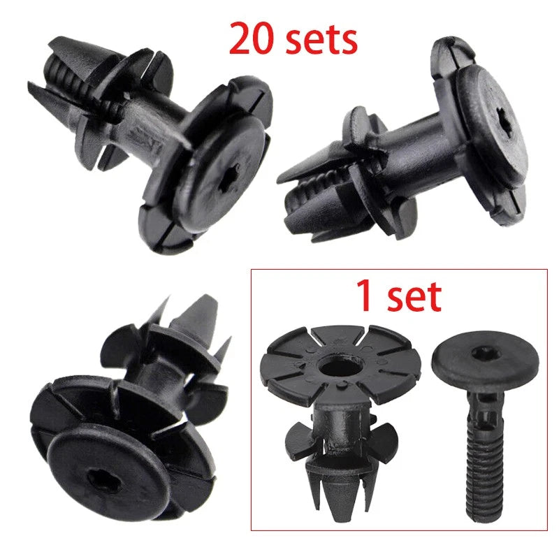20 x Side Sill Skirt Rocker Panel Trim Clips for BMW 1 3 6 X Series (2004-2023)