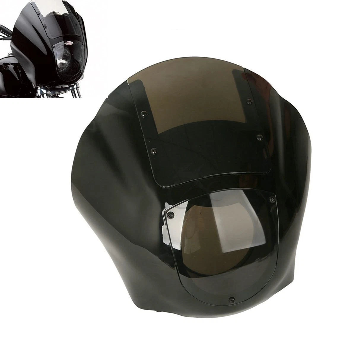 Quarter Fairing Windshield 49mm Clamps for Harley Dyna Sportster XL1200X