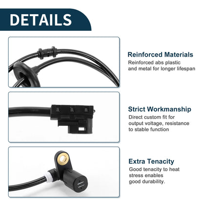 ABS Wheel Speed Sensor for Mercedes-Benz C280 (2001-2007)