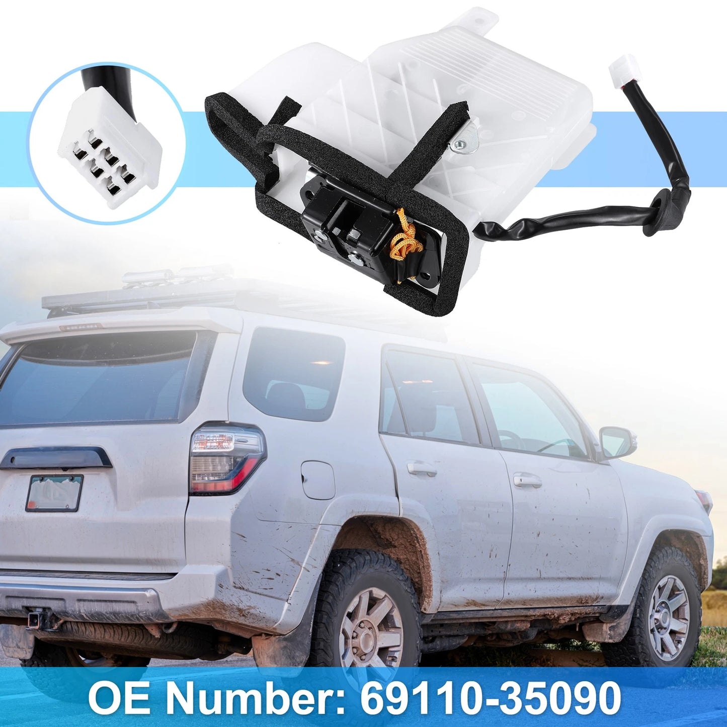 Tailgate Trunk Latch Lock Actuator for Toyota 4Runner (2003–2009)