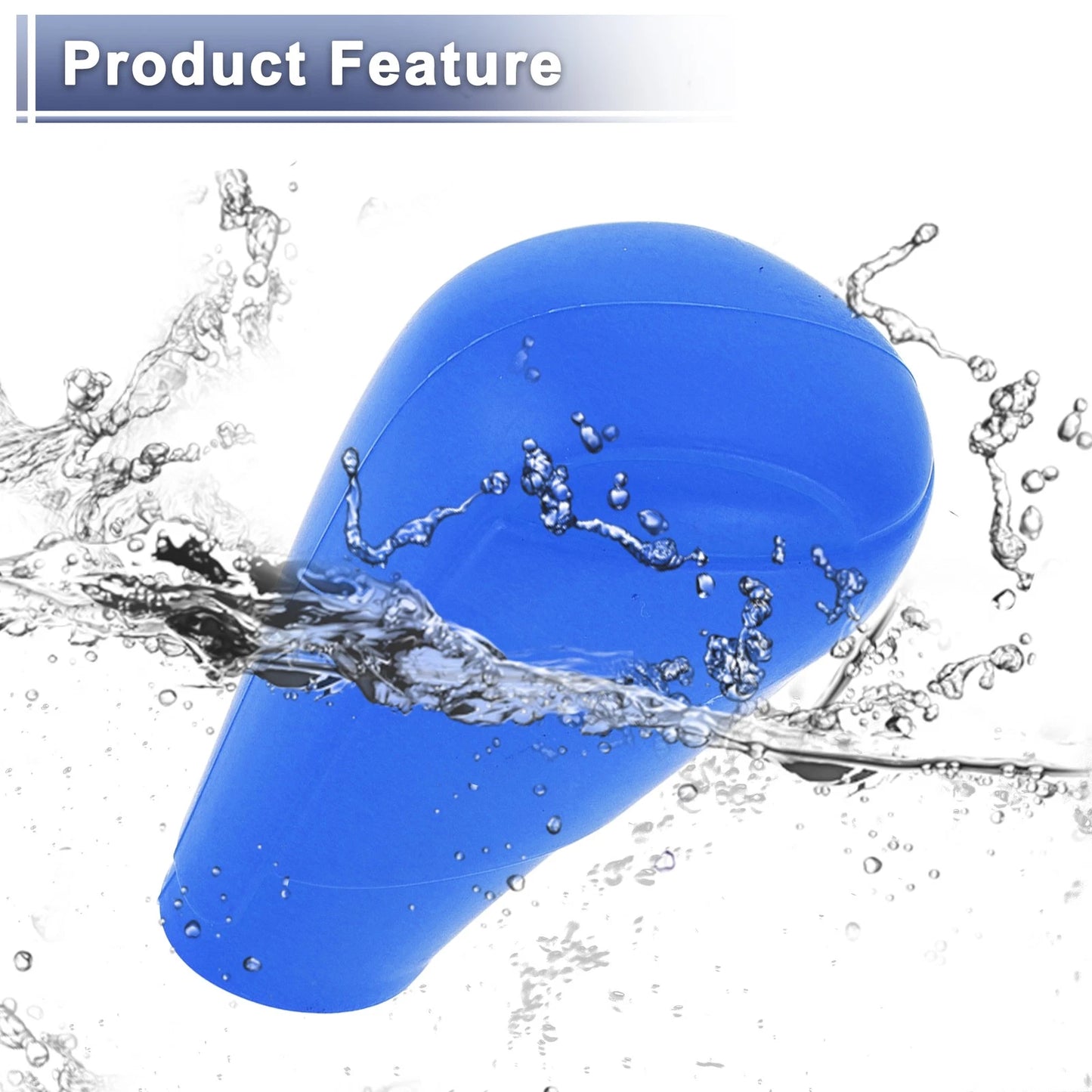 Blue Silicone Automatic Gear Shift Knob Cover for Mazda 3 (2014-2019)