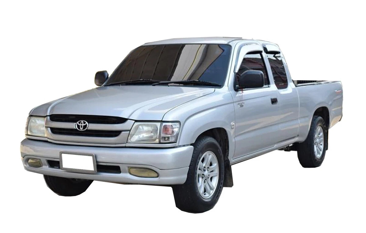 LH Manual Side View Mirror Black for Toyota Hilux MK4 MK5 (1998-2004)