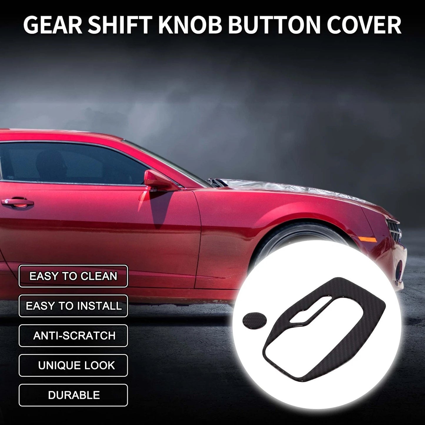 Gear Shift Box Panel Decal for Chevrolet Camaro ZL1 (2016-2023)