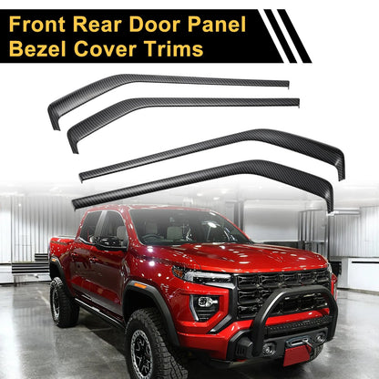Front & Rear Door Panel Bezel Covers for Chevy Colorado (23-24)